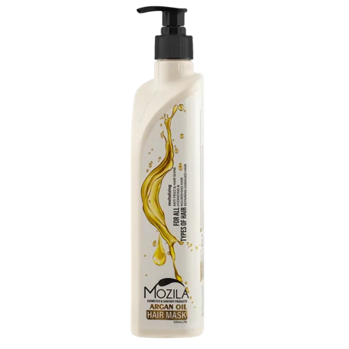 ماسک مو مغذی حاوی روغن آرگان (با آبکشی) موزیلا